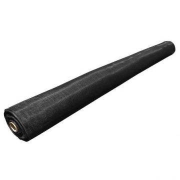 ROM25 Rollo de malla sombra color negro 25 m x 1.85 m