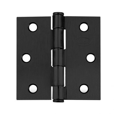 LBC30B Bisagra cuadrada perno suelto de acero negro 3" x 3" Lock