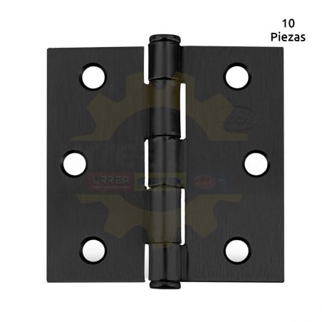 LBC30B Bisagra cuadrada perno suelto de acero negro 3" x 3" Lock