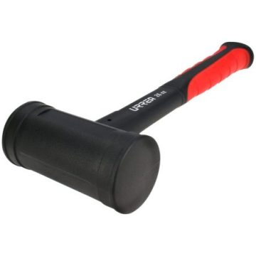 1445FG Mazo de golpe seco tapas fijas con mango Rubber grip de 11-31/32in 45 oz