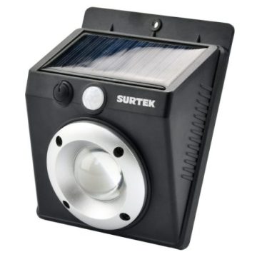 LS4C Luminario de LED solar con sensor de 400 lm Surtek