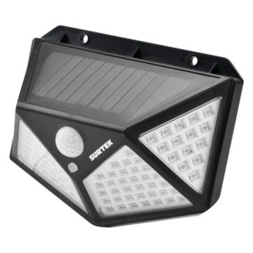 LS4B Luminario de LED solar con sensor de 400 lm Surtek