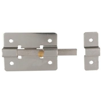 PASC5 Pasador de sobreponer de barra cromo brillante 5  Lock