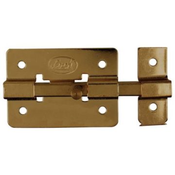 PASA5 Pasador de sobreponer de barra latón antiguo 5 cm Lock