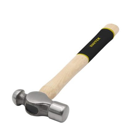 8SG Martillo pulido de bola con mango de madera con grip de 13", 8 oz Surtek