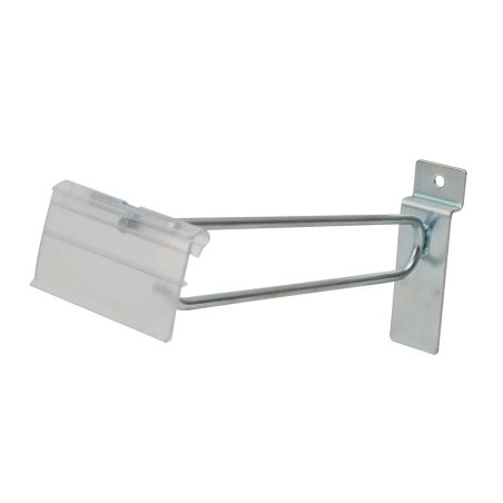124132 Gancho para panel ranurado con preciador plástico, 4" Surtek