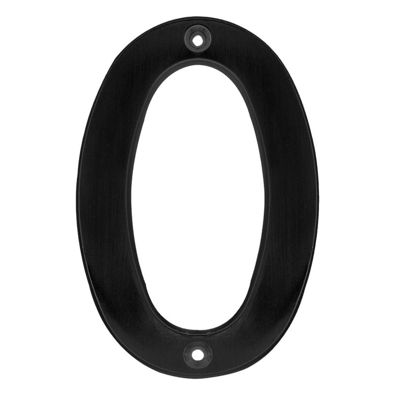 Número 0 slim 4" negro Lock Número 0 slim 4" negro Lock