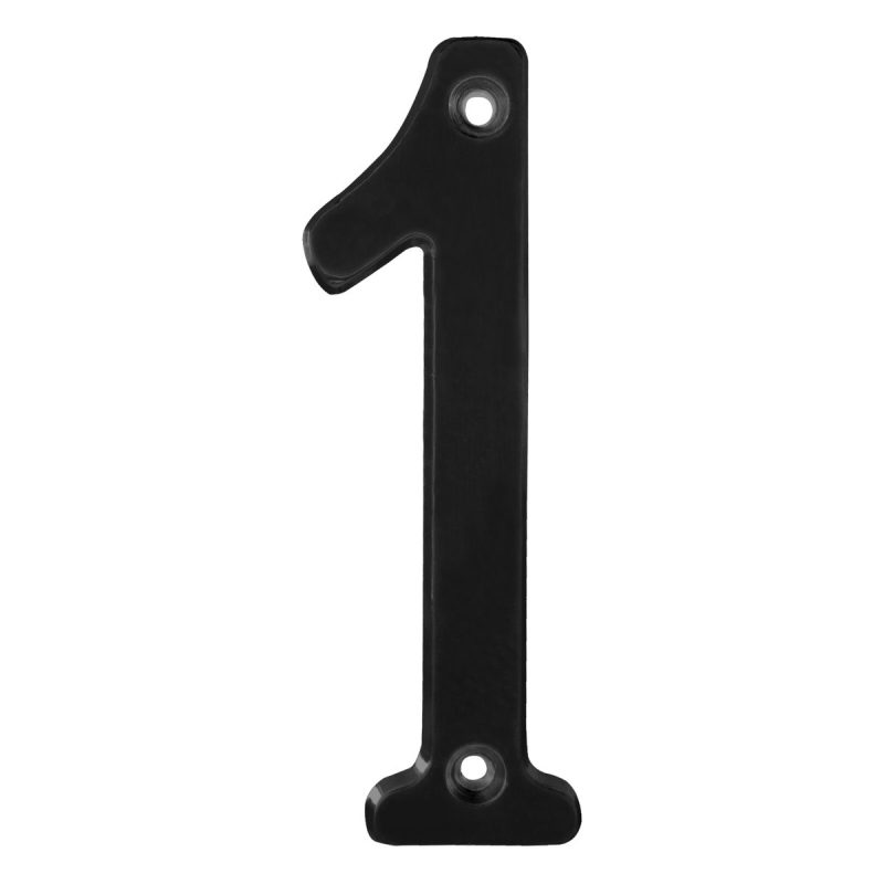 Número 1 slim 4" negro Lock Número 1 slim 4" negro Lock