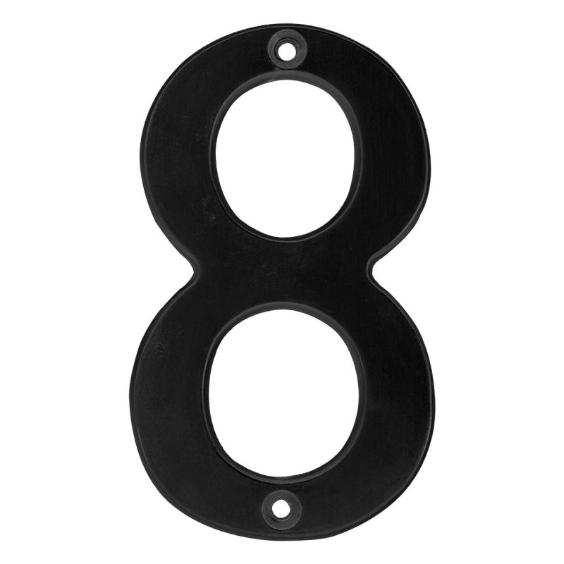 Número 8 slim 4" negro Lock Número 8 slim 4" negro Lock