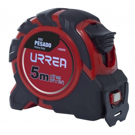 1586HD Urrea Flexómetro Heavy Duty 5m x 27mm