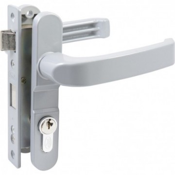 13CL Cerradura para puerta de aluminio color gris Lock