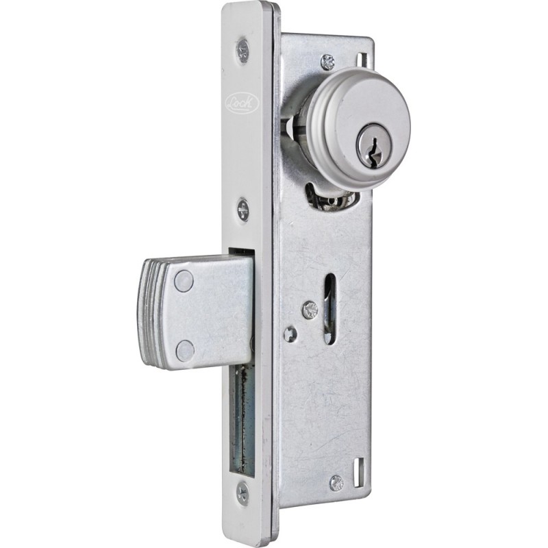 Cerraduras Aluminio P/Puerta Café Doble Cilindro Lock