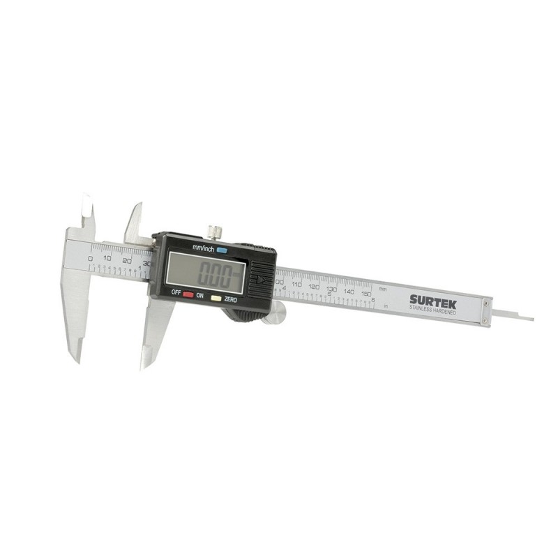 Calibrador pie de rey digital 8” (200 mm) Total TMT322006