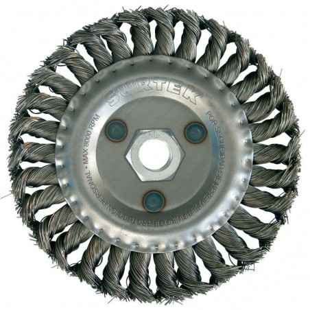 123225 Carda circular trenzada 6 pulgadas x0.51 r5/8-11 Surtek