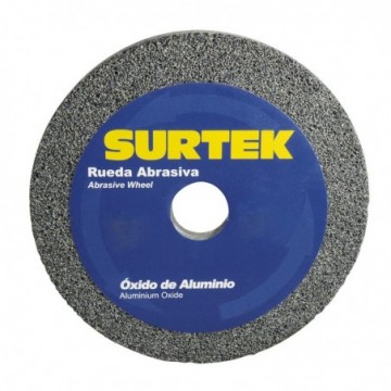 128002 Rueda abrasiva de óxido de aluminio 5x3/4 pulgadas grano 36 Surtek