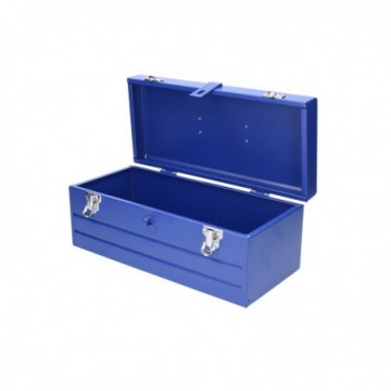 CMF16 Caja portaherramientas metálica azul 40x18.2x16.3cm Foy