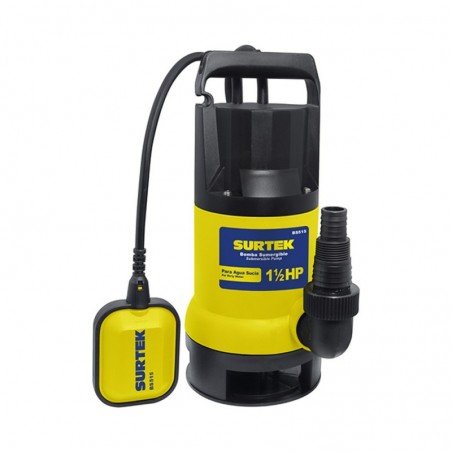 BS515 Bomba sumergible para agua sucia potencia de 1  1/2HP Surtek