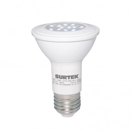 153094 Foco LED PAR20 7W luz cálida Surtek